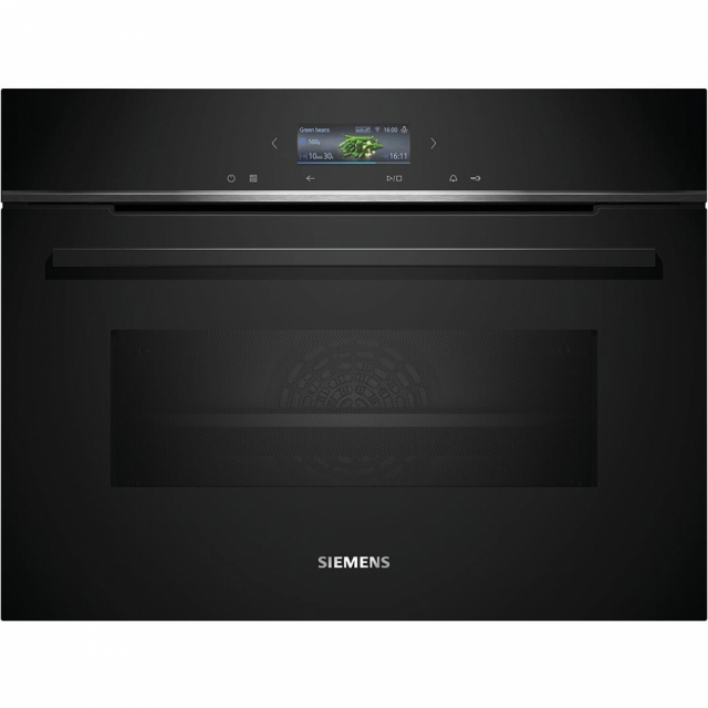 Компактна духова шафа з мікрохвильовим режимом Siemens CM724G1B1