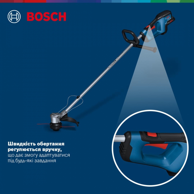 Тример акумуляторний BOSCH GRT 18V-33 Professional без акб і з/п (06008D0000)