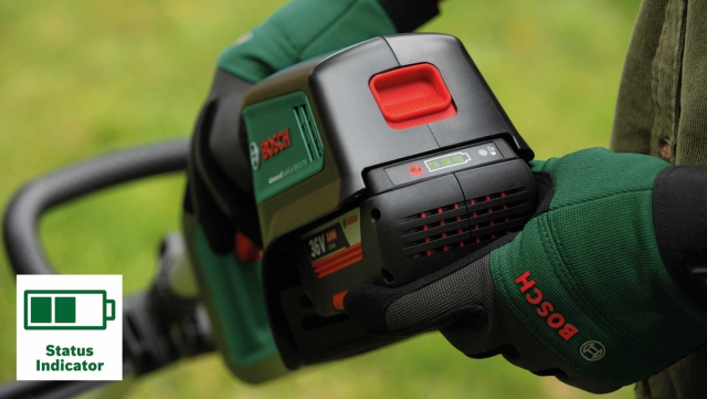 Акумуляторний тример BOSCH AdvancedBrushcut 36V-23-750 з1 акб і з/п (06008C1K03)
